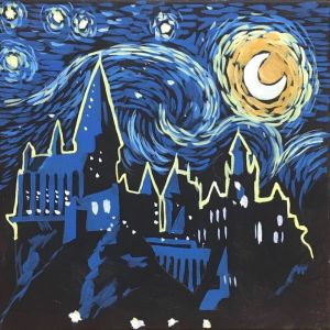 Best team event idea to paint Harry Potter themes