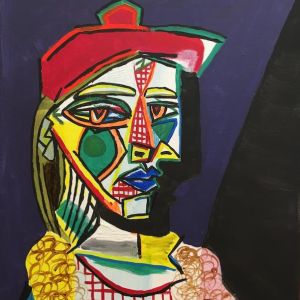 Art night: Picasso, painting team building activity idea