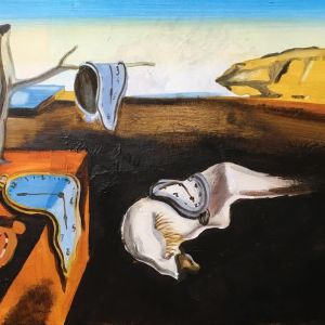 Art night: Dali, painting team building activity idea for group painting