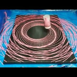 #Video_112 - Swing Technique for Acrylic Pouring on 50*70 cm canvas